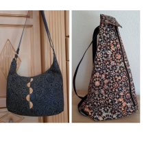 Eintagstasche und Schnabelrucksack