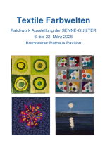 Ausstellungsplakat Senne Quilter