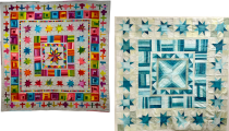 Moderne Medaillonquilts - der Tradition verbunden, aber locker, mutig und improvisiert.