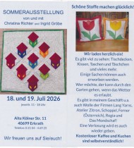 Sommerausstellung in Erkrath-Hochdahl-Millrath