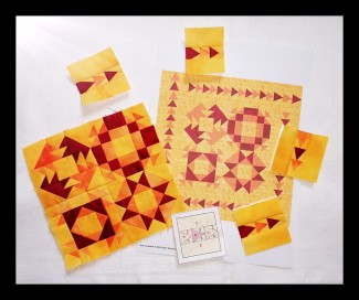 Kurs 5-30-1: Miniquilt - Summer on fire