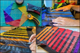 Kurs-Nr. 05-15-04: Banner „Patchworkgilde“ aus Fahnenstoff