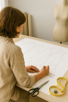 Kurs-Nr. 05-15-01: Schnittkonstruktion Patchworkjacke