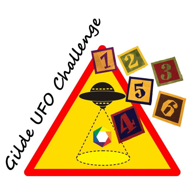 UFO-Challenge Logo mit Ziffern