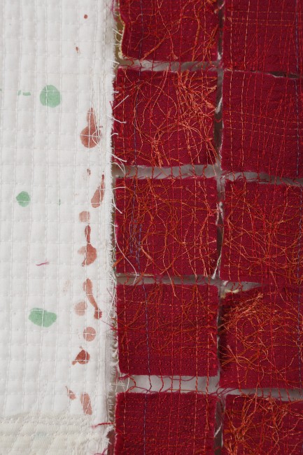 "Flagging - Detail", von Kathleen Loomis (USA)