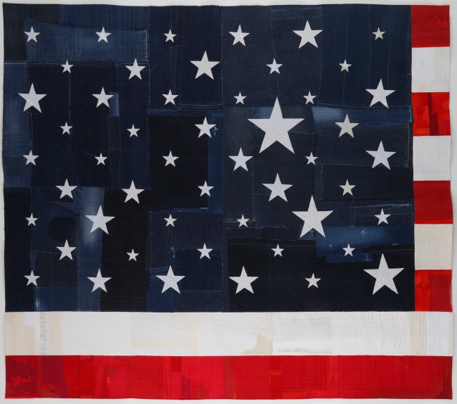 "More Equal than Others", 97 x 82 inch, von Kathleen Loomis (USA)