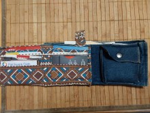 Portemonnaie aufgefaltet